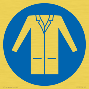 Custom Mandatory: Wear a lab coat